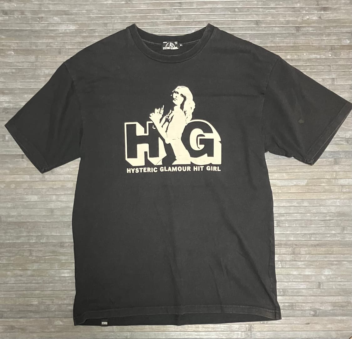 Hys girl logo black T-shirts 상품이미지1