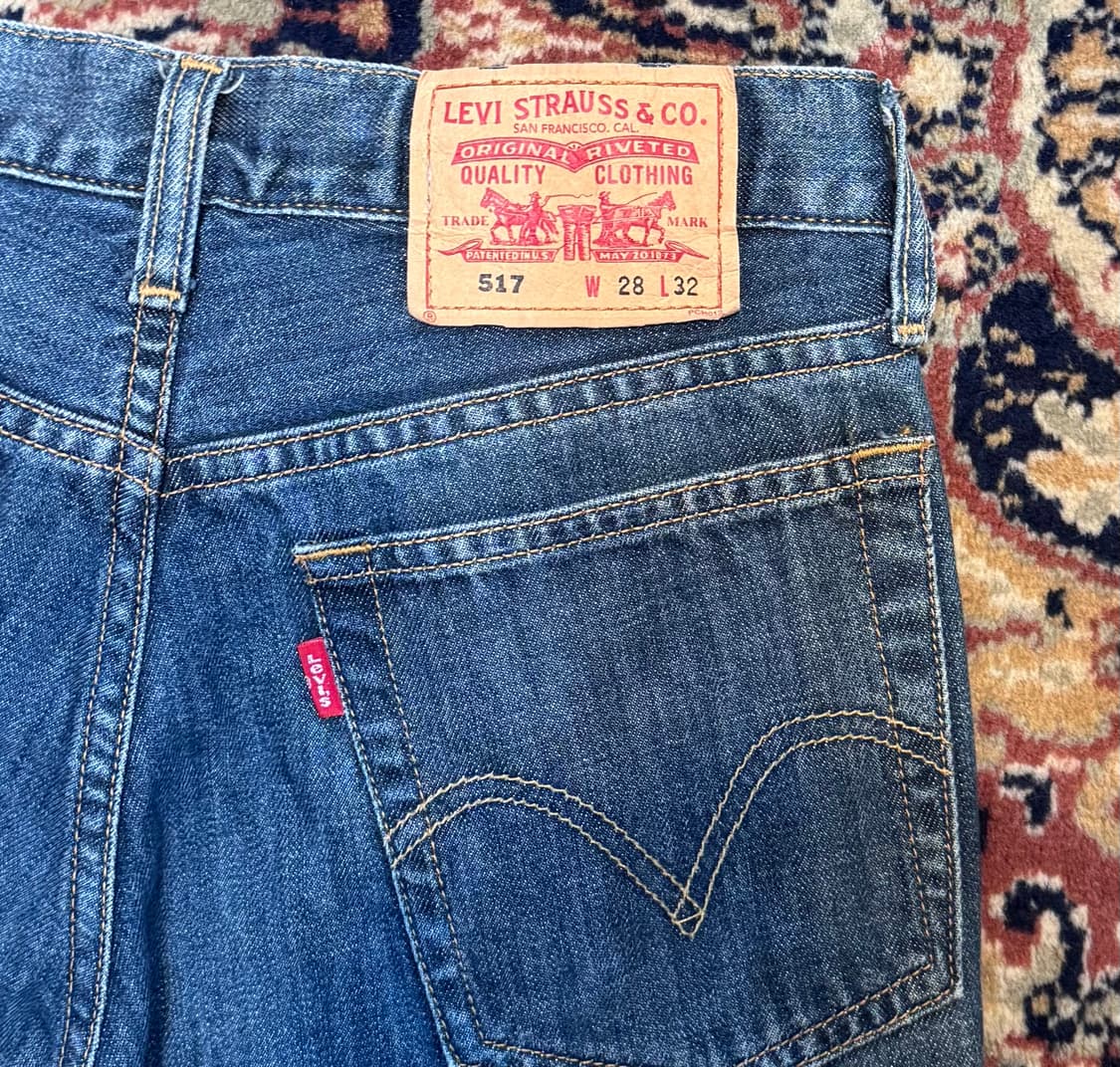 빈티지 리바이스 517 데님 27~28 (628) 상품이미지3