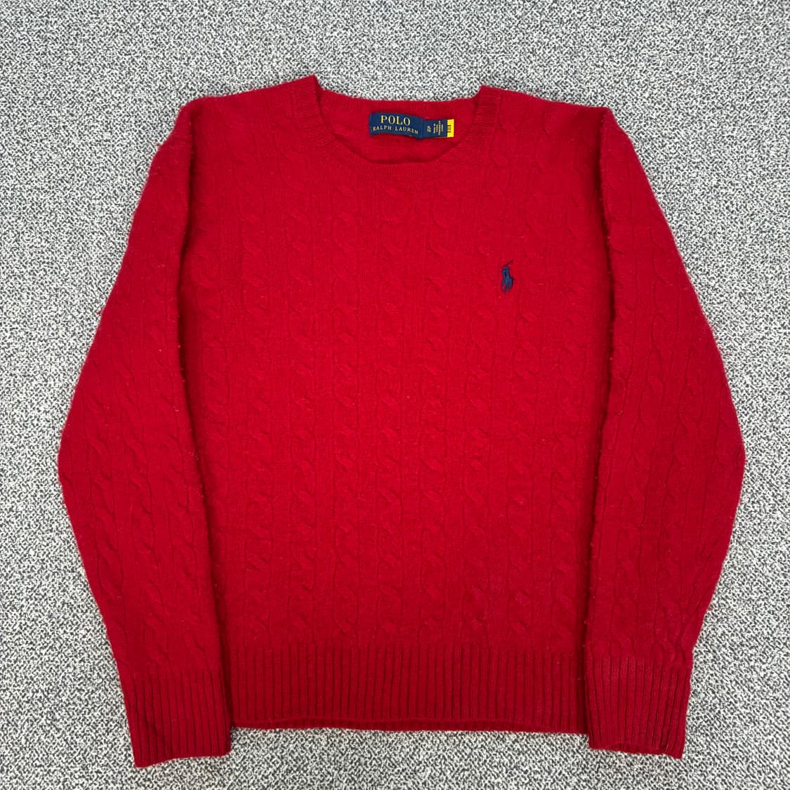 <폴로 꽈배기 니트 스웨터> No.1589 상품이미지3