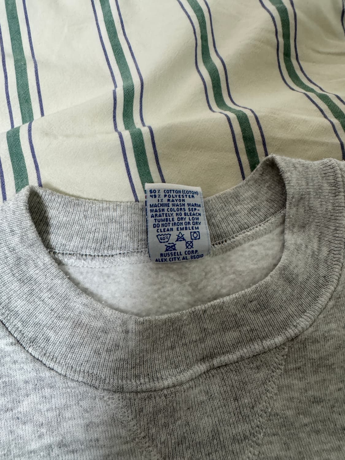 [XL] 90s USA 빈티지 러셀 스웻 상품이미지3
