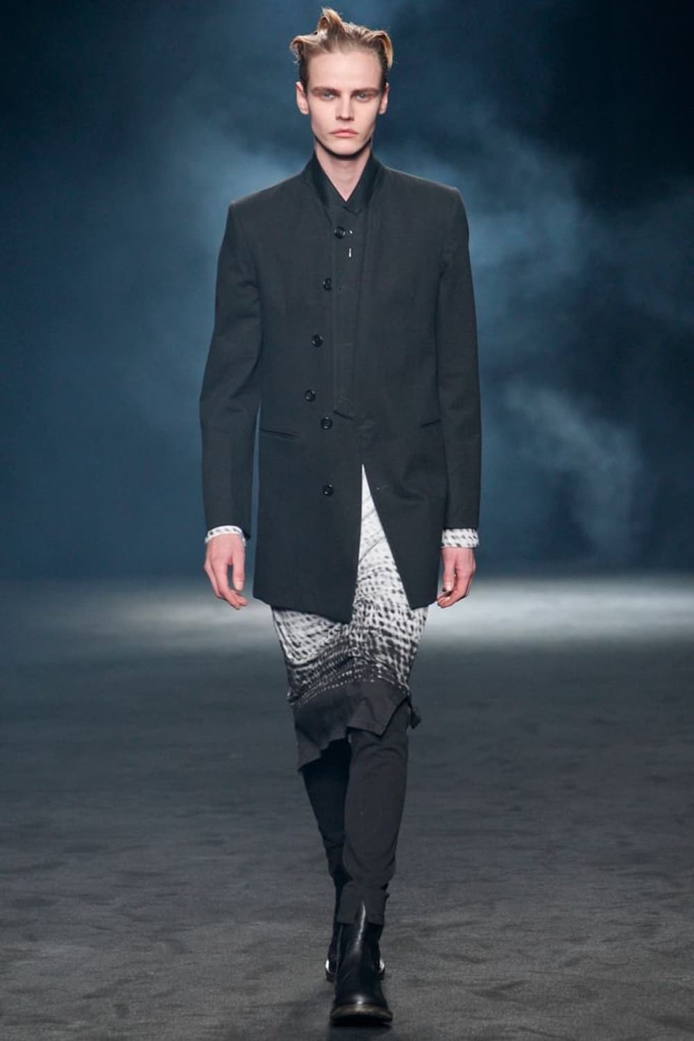 12FW 앤드뮐미스터 사선 비대칭 테일러자켓 상품이미지1