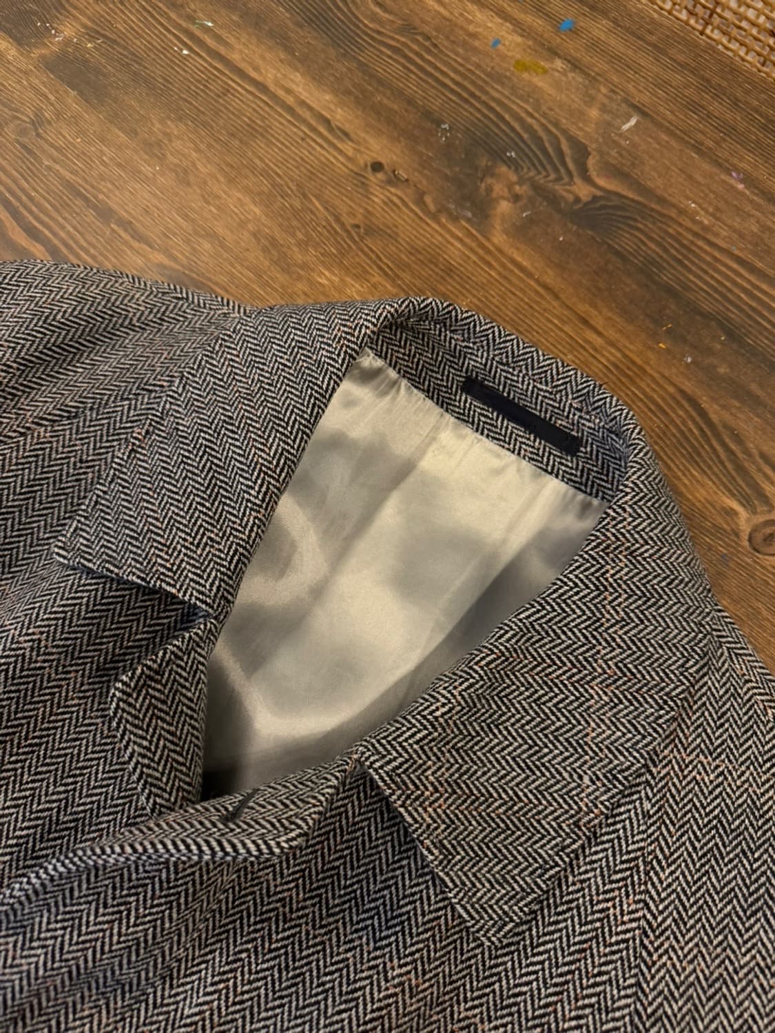 로얄팬더 헤링본 코트 남성100 상품이미지6