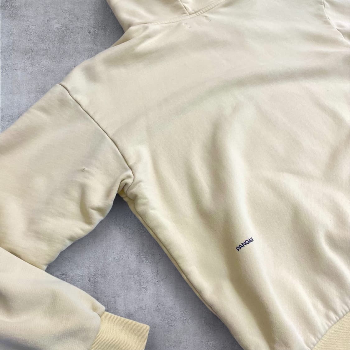 판가이아 PANGAIA 크림 365 오가닉 코튼 후드티 XS 상품이미지6