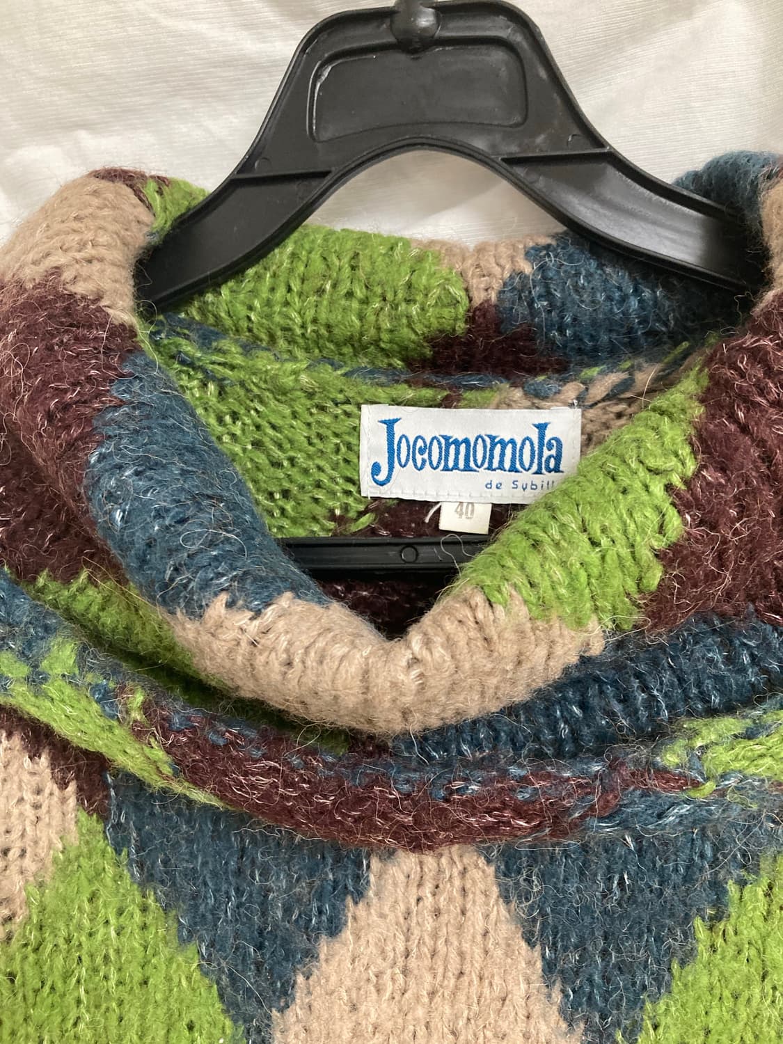 vintage check knit 상품이미지7