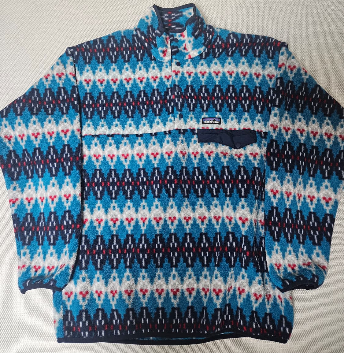 파타고니아 신칠라 빈티지신칠라 블루 L 빈티지파타고니아 아즈텍 상품이미지1