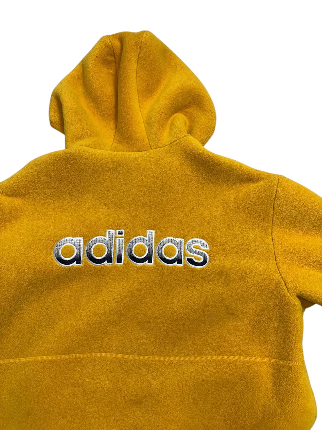 아디다스 플리스 후드집업 옐로우 상품이미지7