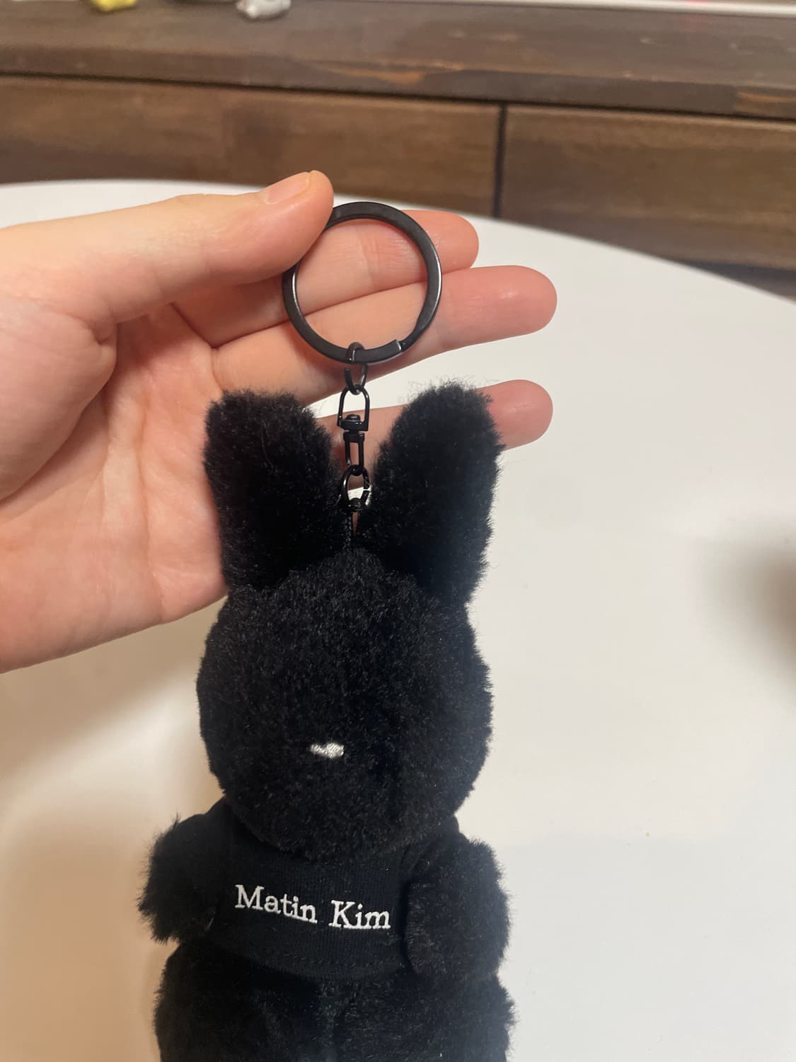 [정품]마뗑킴 블랙 버니 키링 상품이미지3