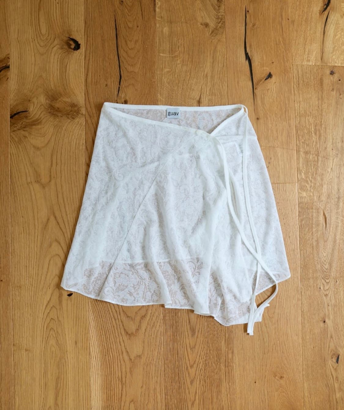 구아브 guav LACE LAYERED SKIRT 레이어드 스커트 상품이미지1