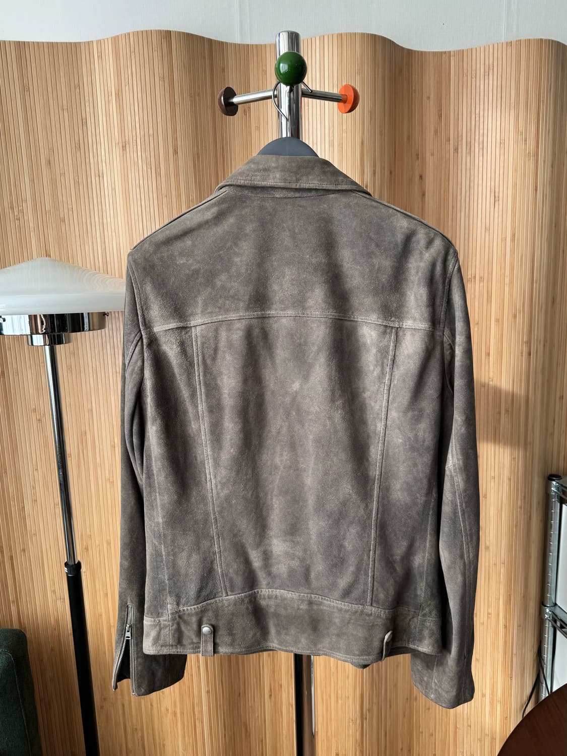 올세인츠 카노 스웨이드 바이커 자켓 L 상품이미지6