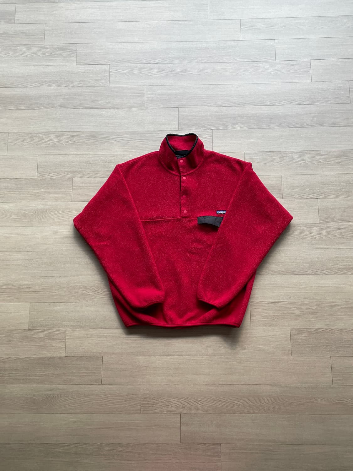 90s 파타고니아 신칠라 레드 블랙 상품이미지1