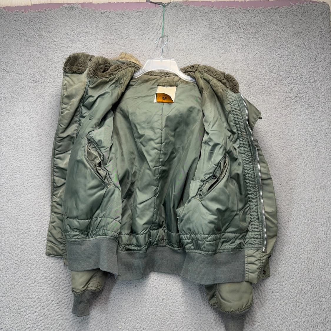 80s 알파 인더스트리 N-2B 플라이트 자켓 상품이미지3