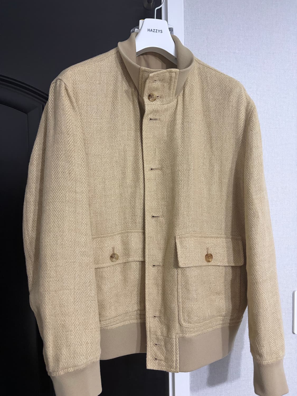 랄프로렌 퍼플라벨 헤링본 린넨 자켓 상품이미지1