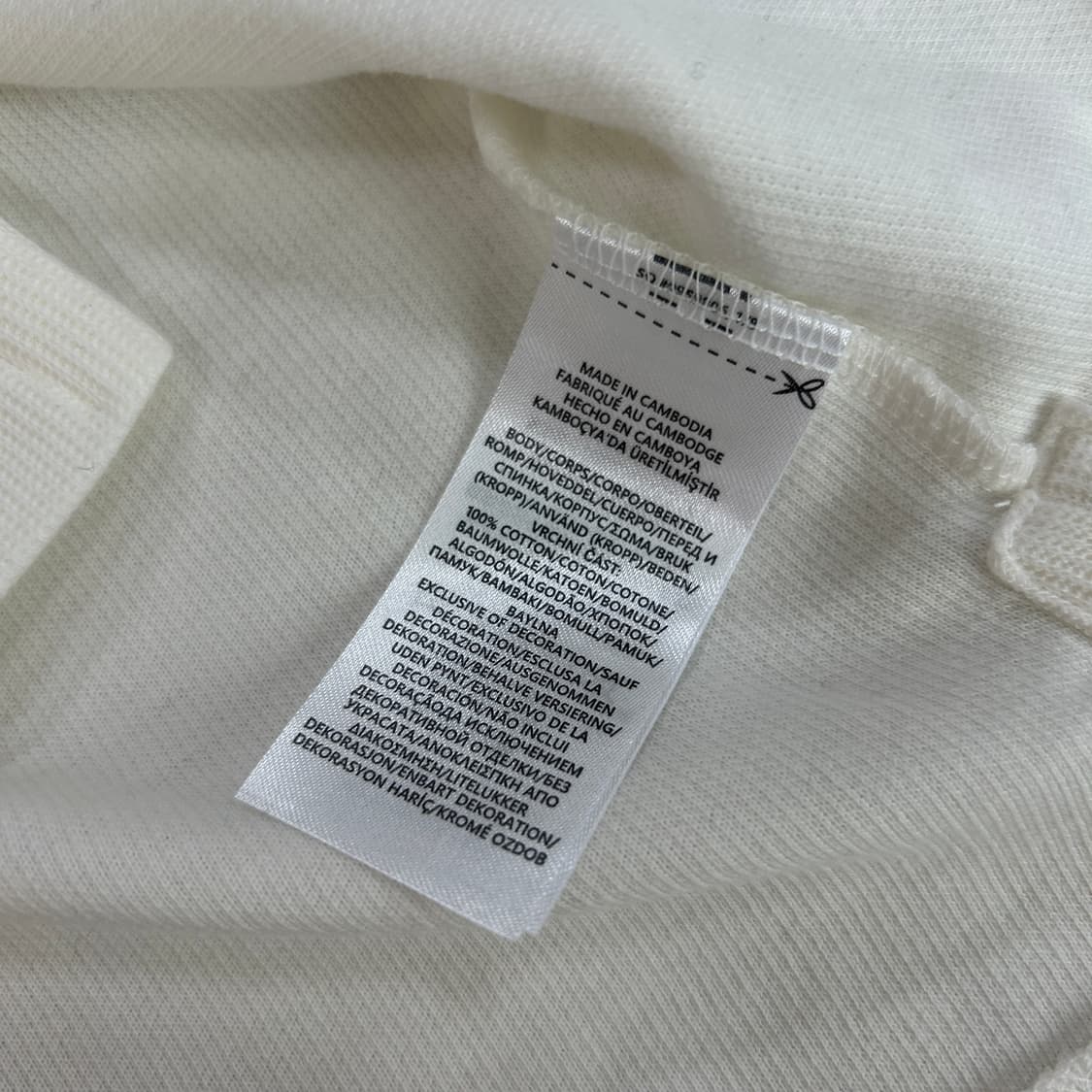 폴로 랄프로렌 화이트 하프집업  상품이미지4