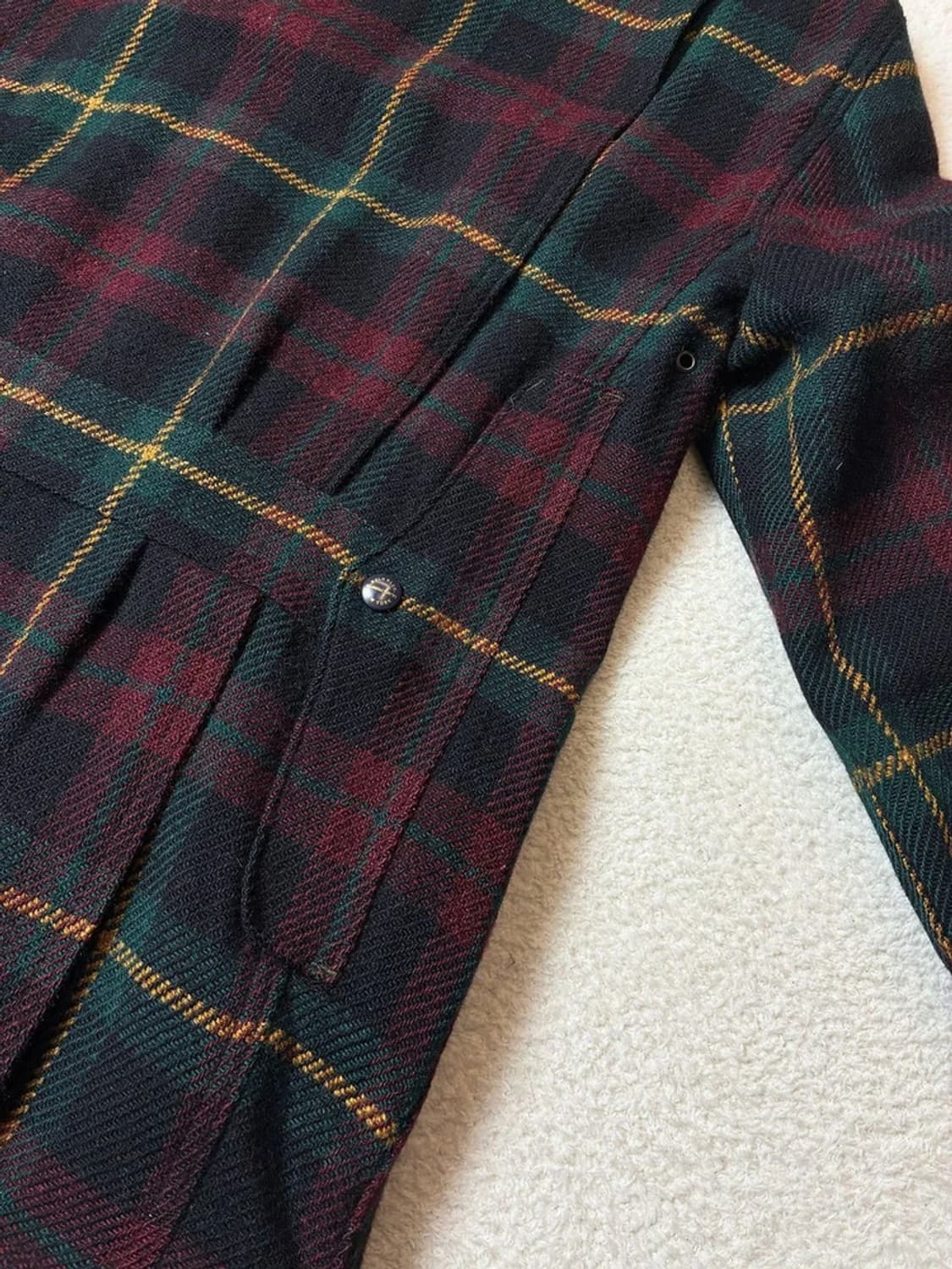 폴로 랄프로렌 플래드 뉴스보이 체크 울 알파카 자켓 PN6359 상품이미지8