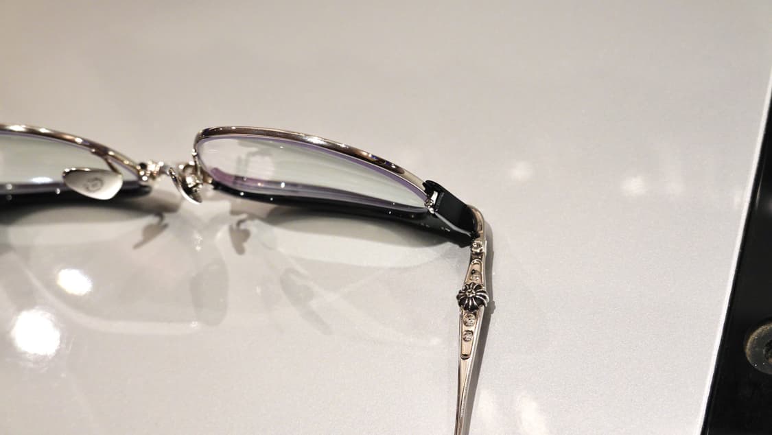 크롬하츠 슬런트레딕션1 (54)  블랙/실버 안경 상품이미지6