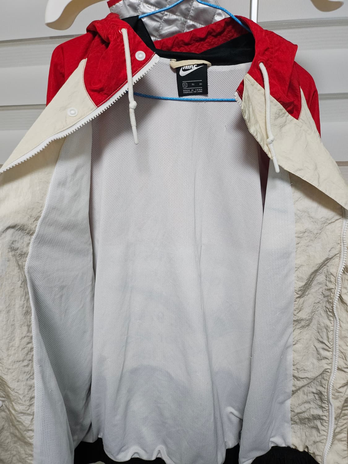 나이키 더블 스우시 바람막이 XL 상품이미지3