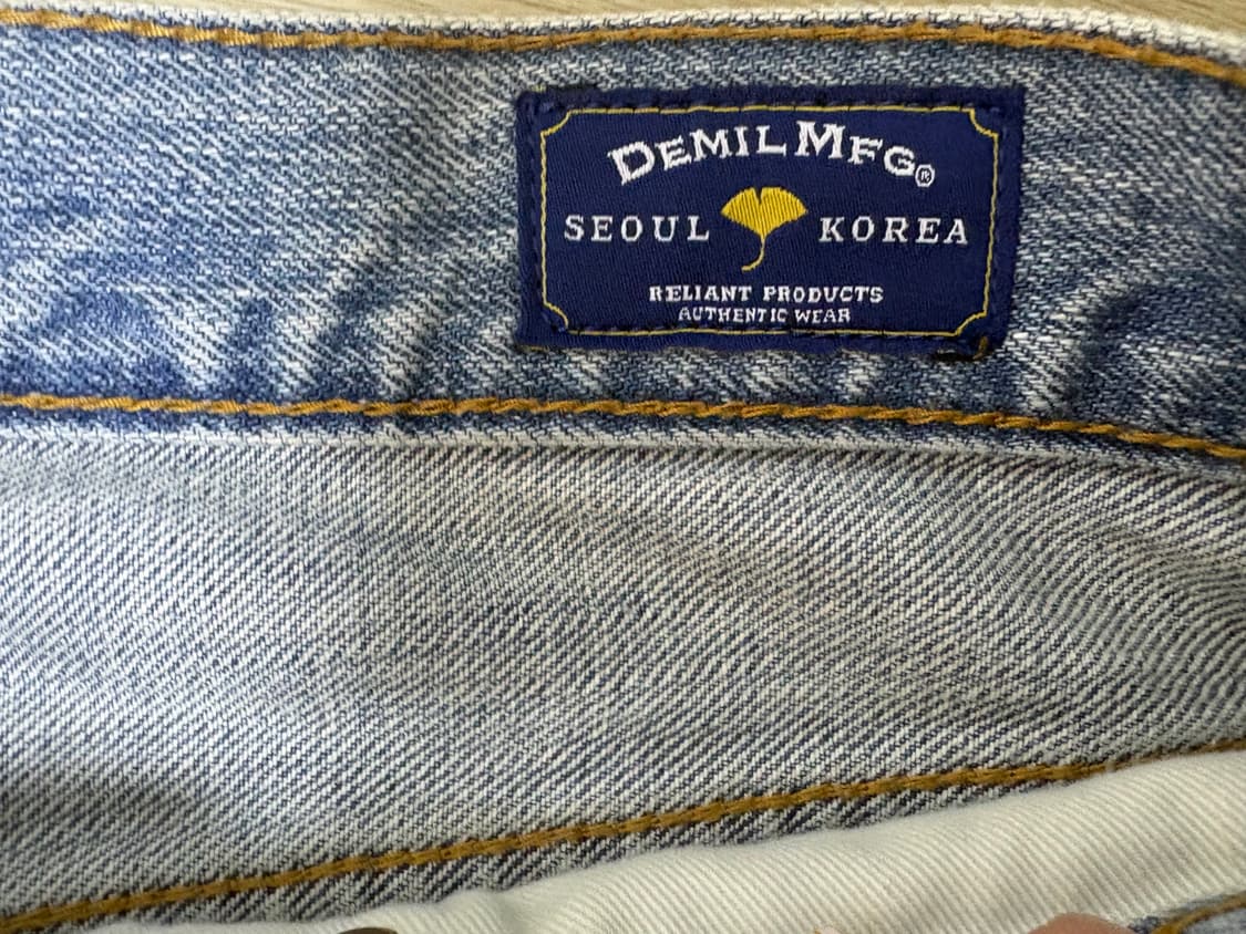 데밀 Lot.026 할리우드 슬림 데님 30 상품이미지5