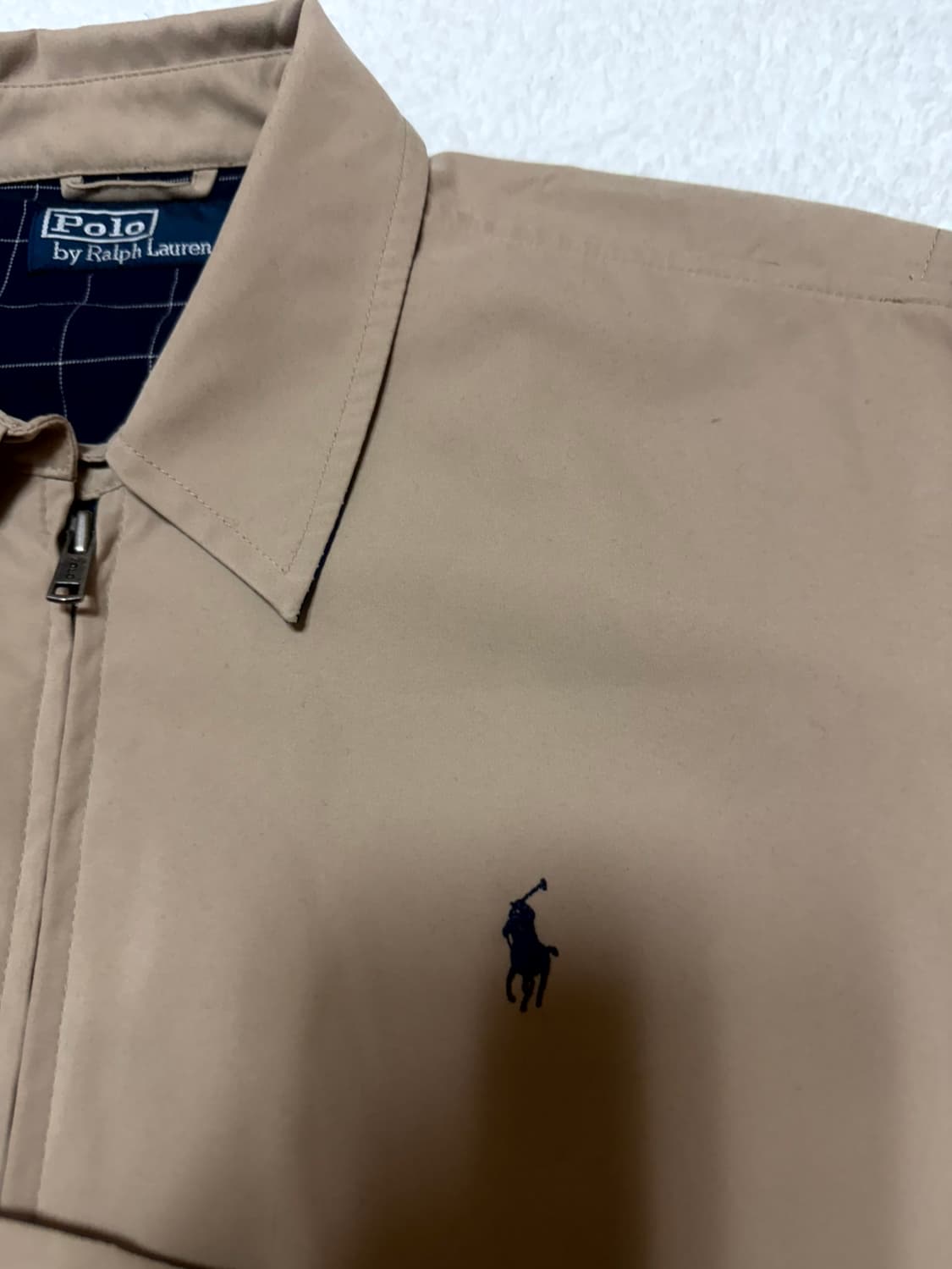 폴로 랄프로렌 바라쿠다 블루종 베이지 자켓 L 상품이미지6