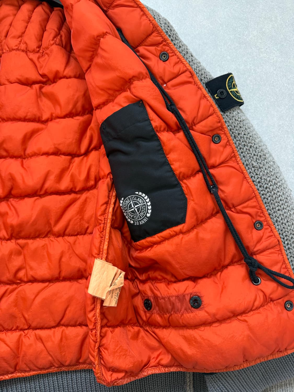 스톤아일랜드 니트 다운 자켓(내피 탈부착 가능) 상품이미지5