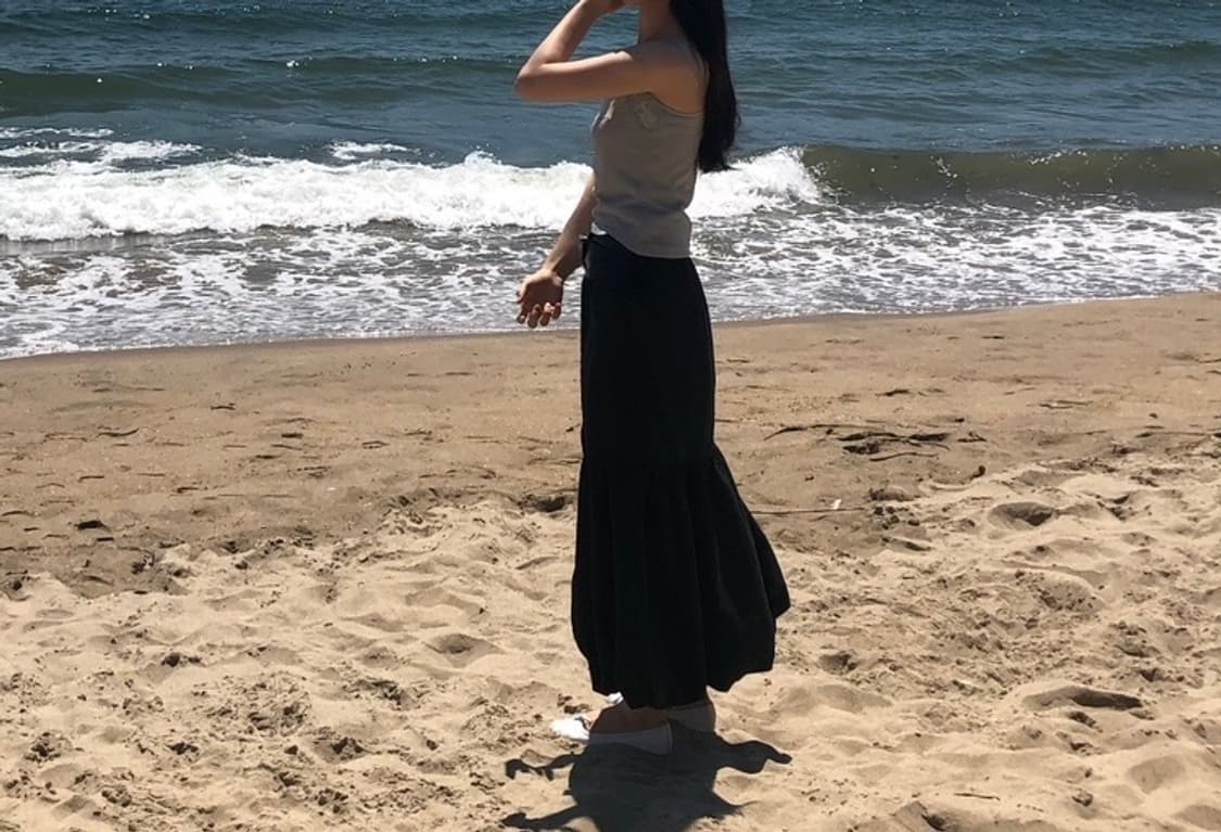 vintage volume long skirt 상품이미지4