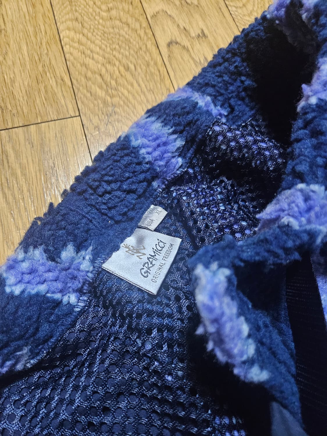 그라미치 쉐르파 리플 자켓 팬츠 셋업 양털 플리스 후리스 세트 xxl 상품이미지8