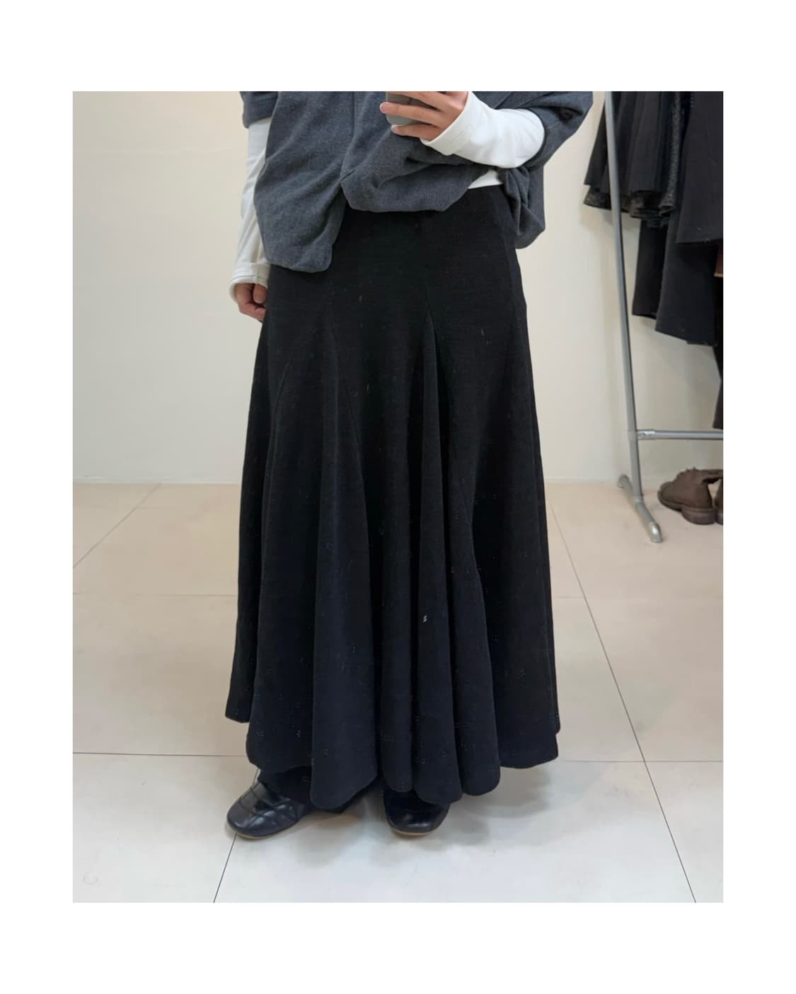 빈티지 롱 스커트 상품이미지2