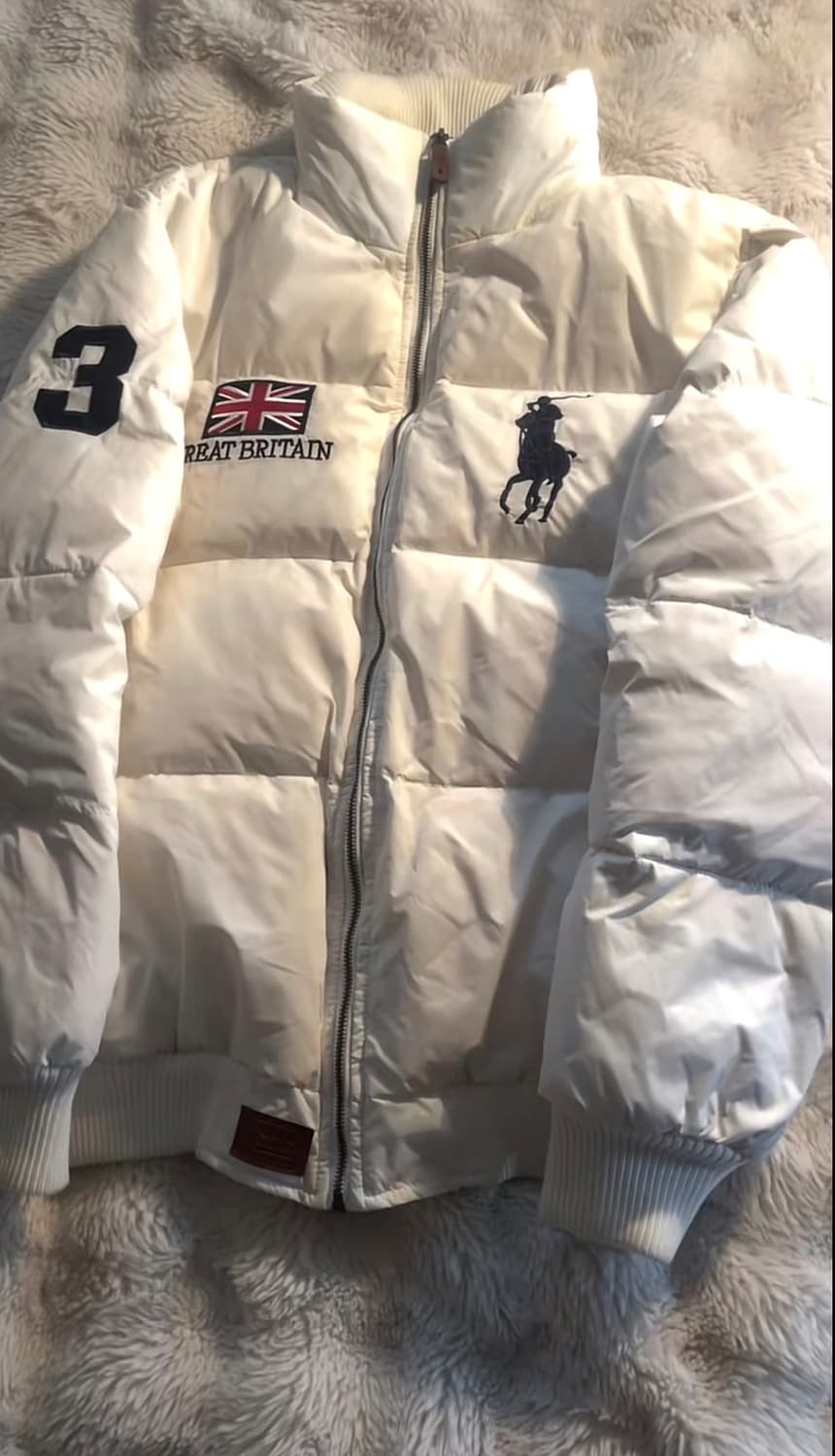 폴로 성조기패딩 사이즈 교환하실분  XL->M,L,S 상품이미지1