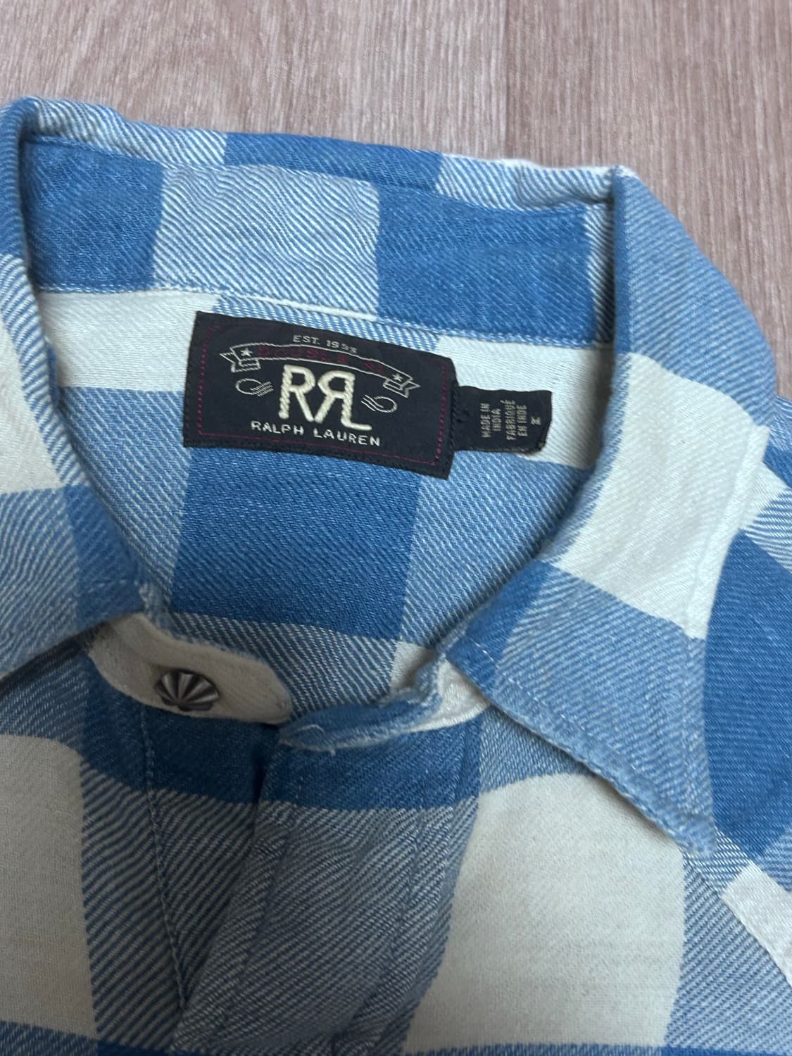 RRL 웨스턴 버팔로 셔츠 M 상품이미지2