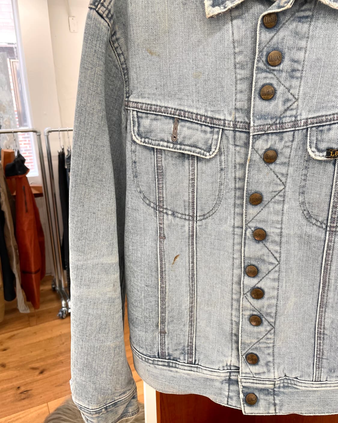 [S] 엔할리우드 2005AW Lee 버튼 데님 자켓 상품이미지3
