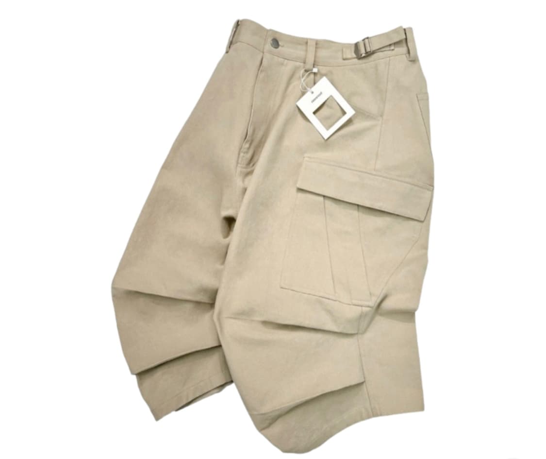 [1] 논노드 사이드 카고 쇼츠 베이지 상품이미지1