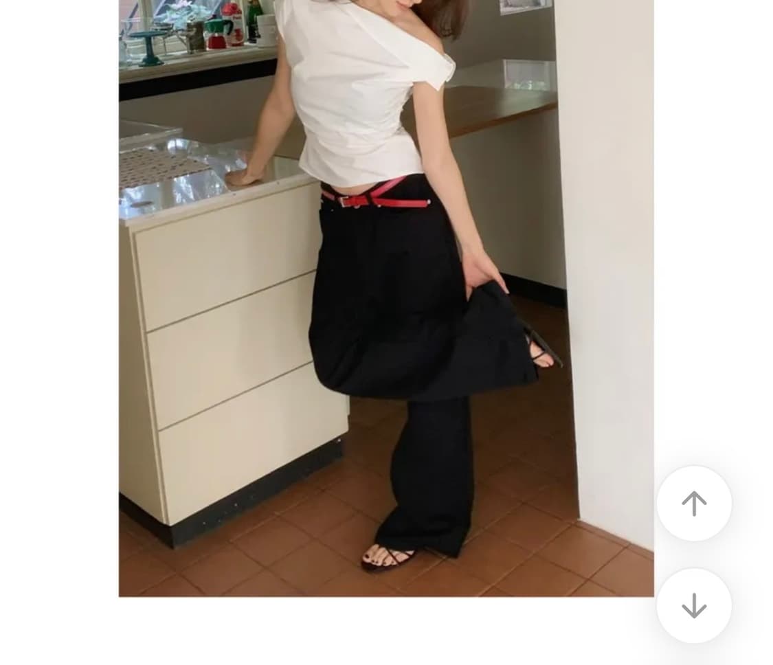 blemto 블렘토 오버 와이드 팬츠 블랙 상품이미지2