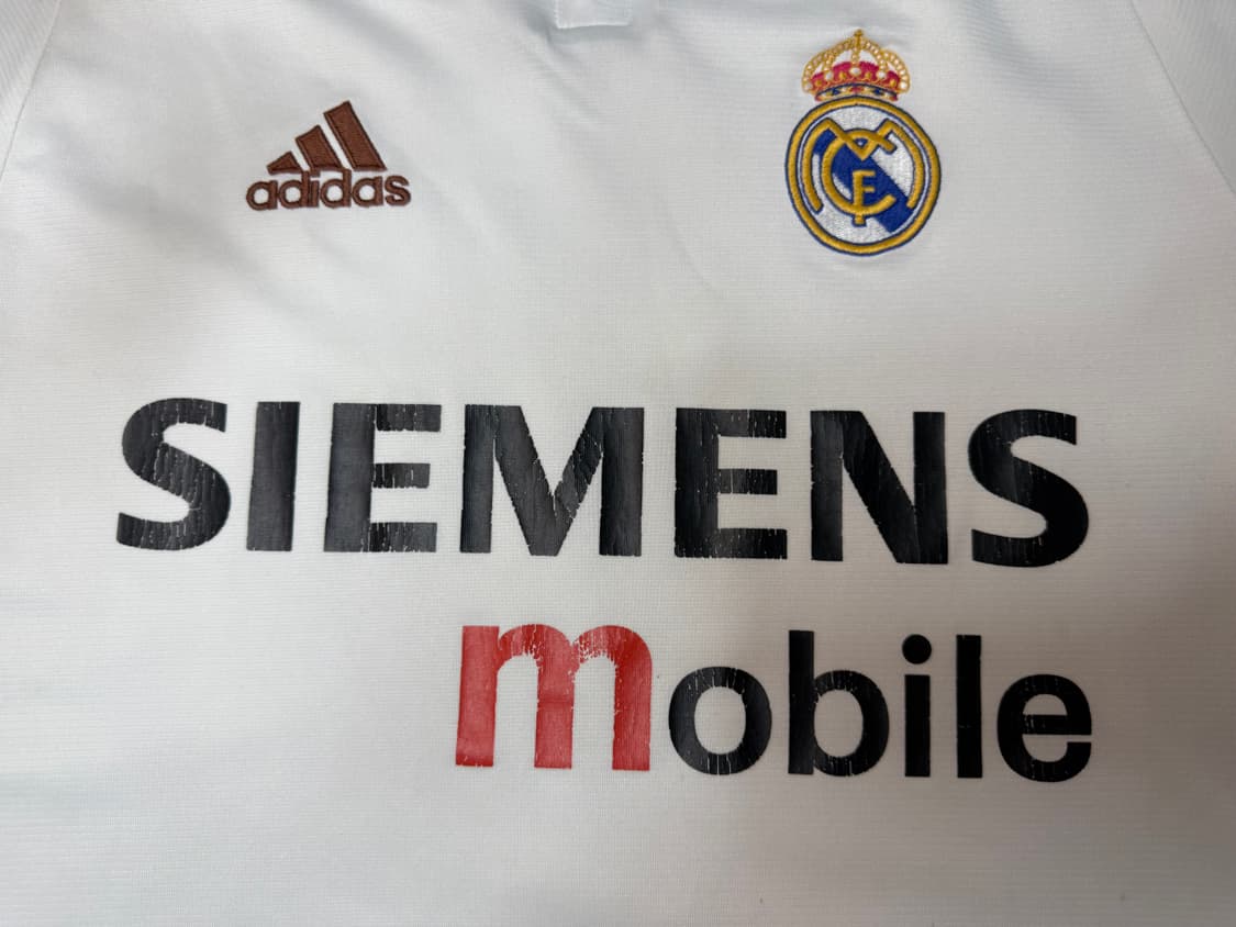 [S] 아디다스 03-04 레알 마드리드 홈 노마킹 유니폼 상품이미지5