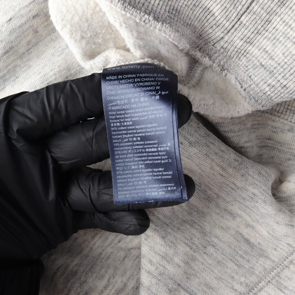 타미힐피거 데님 미니 로고 기모 맨투맨 M 상품이미지6