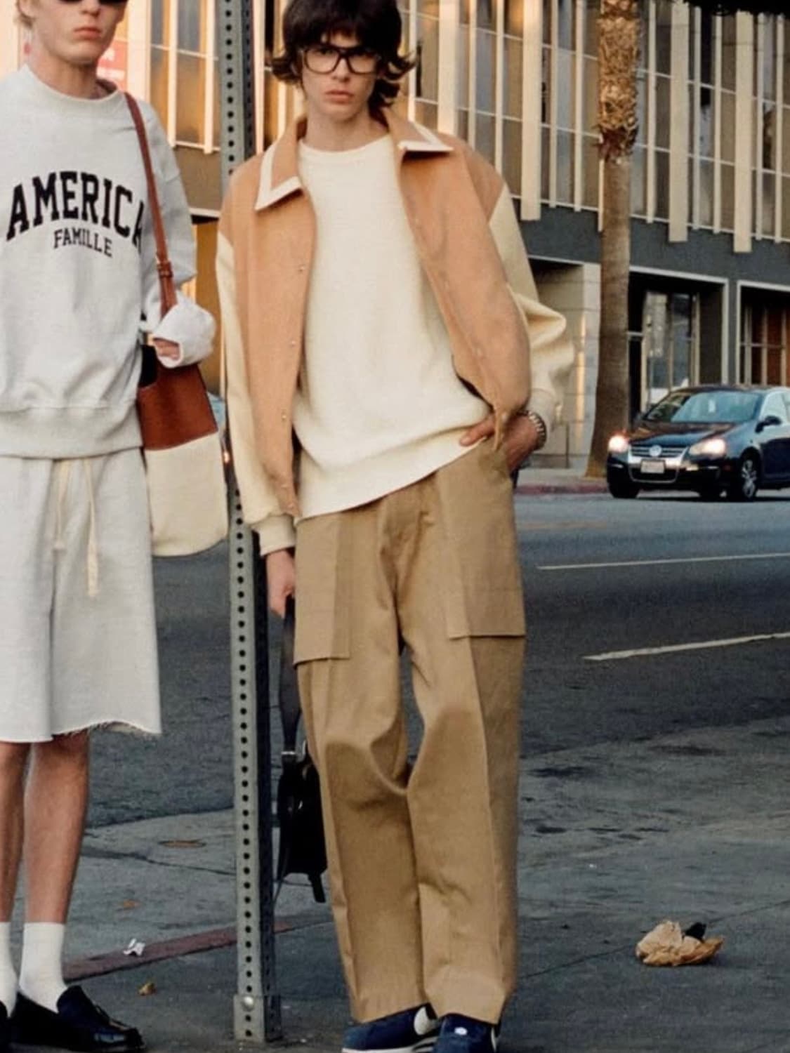 [M] 파밀레 포켓 치노 팬츠 베이지 상품이미지1