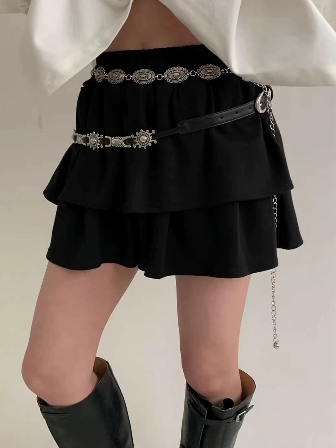 앤틱 오벌 메탈 체인 벨트  상품이미지9