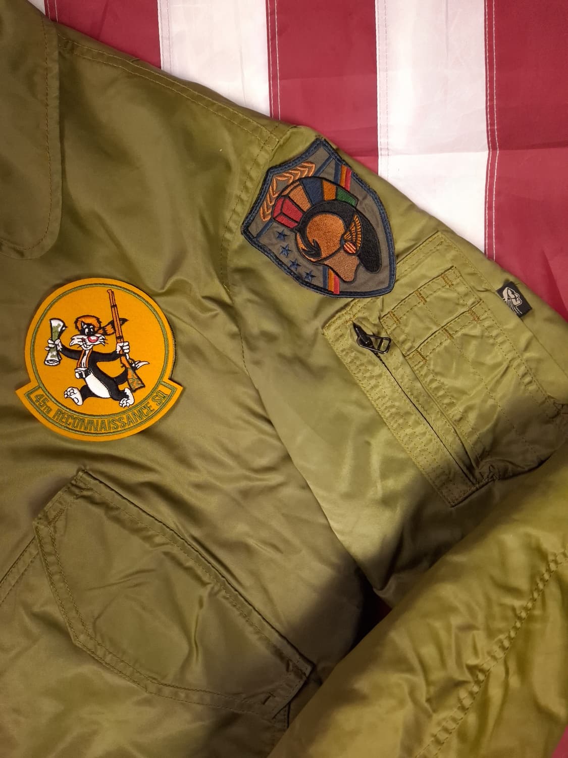 미공군 TYPE CWU-45/P 항공자켓 상품이미지3