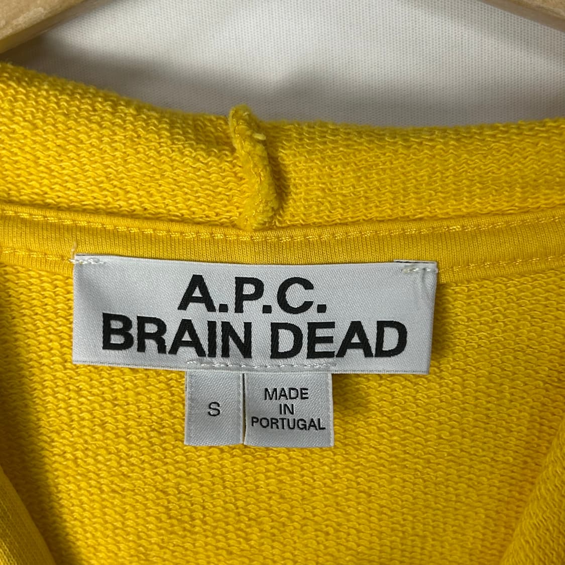 [A.P.C x BRAIN DEAD] 아페쎄 브레인데드 퓨처쇼크 후드 상품이미지5