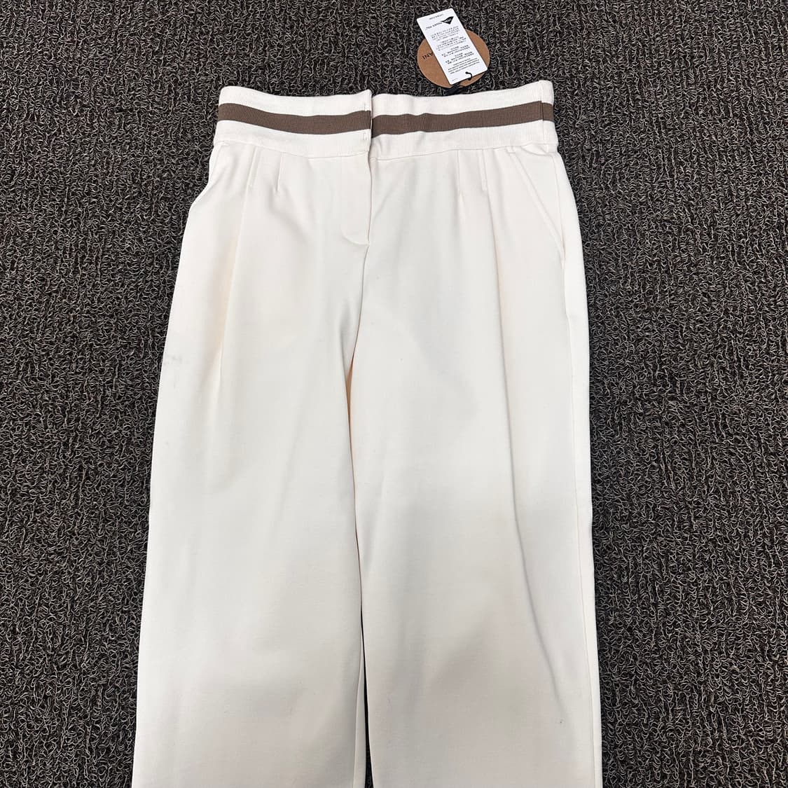 [새상품] SJ WANI 에스제이와니 여성 밴딩 와이드 바지 29인치 상품이미지2