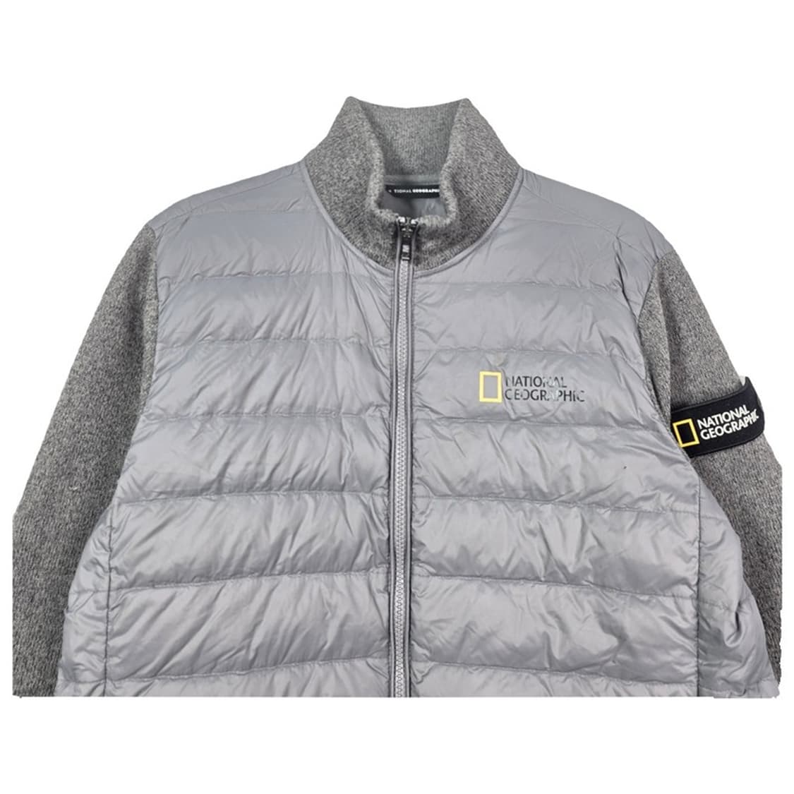 내셔널지오그래픽 덕다운 니트 슬리브 패딩 M 상품이미지3