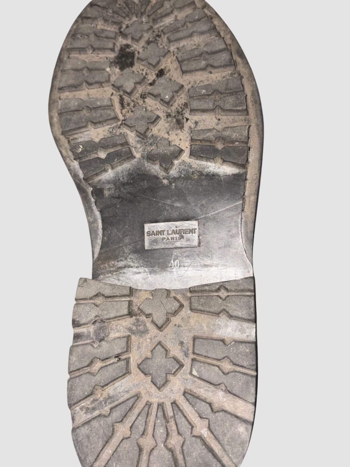 입생로랑 SAINT LAURENT Zip-Accented 컴뱃 부츠 상품이미지3