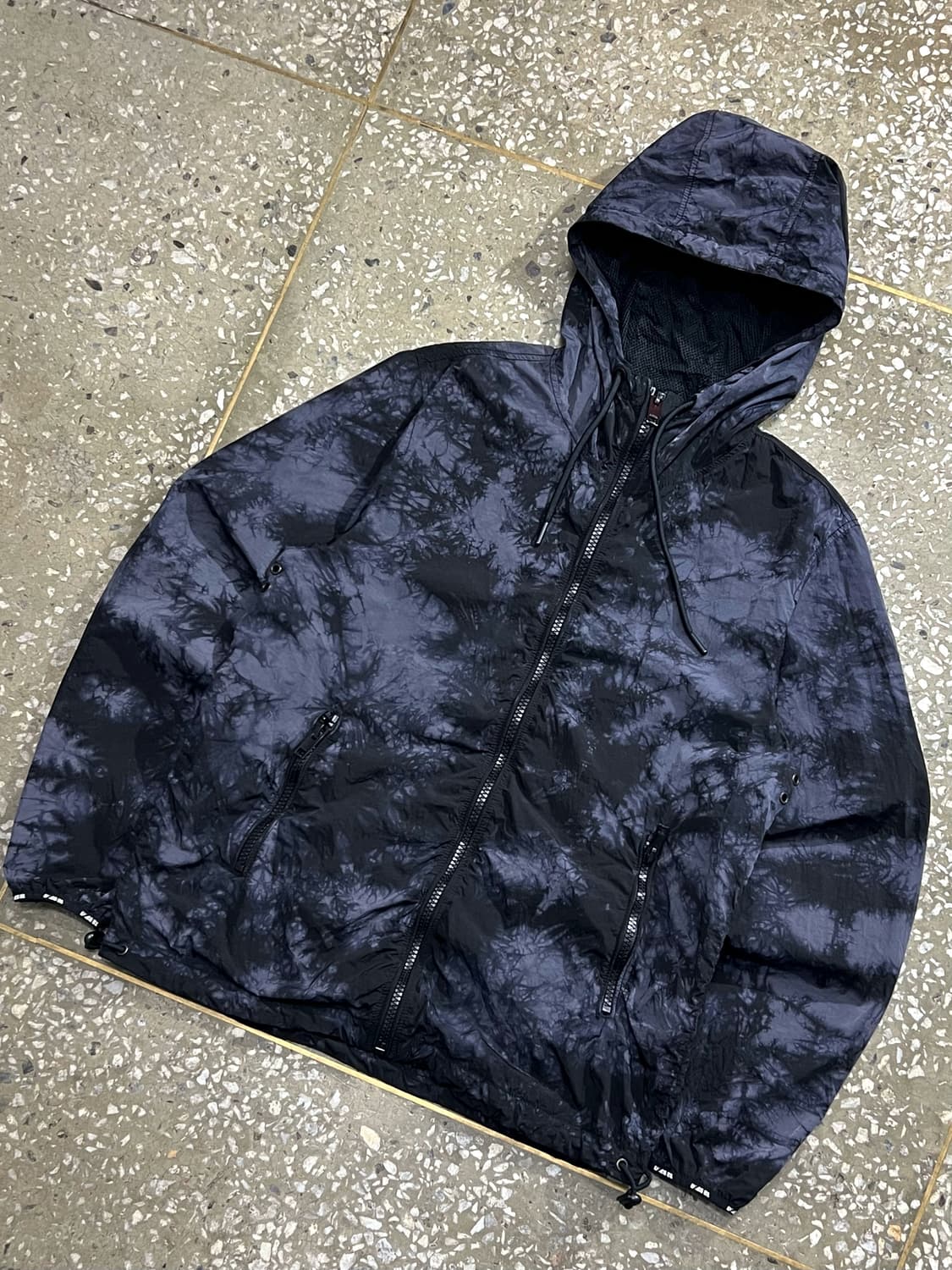 Diesel Tie-dye Nylon Hoodie Windbreaker  상품이미지3