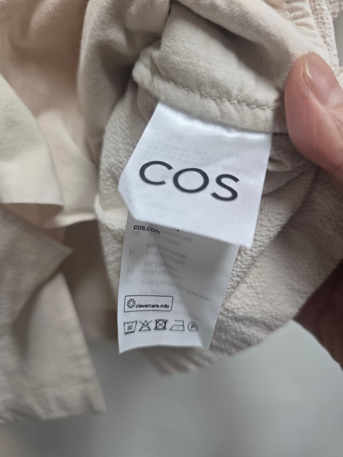 코스 크로세 숏 슬리브 셔츠 L 상품이미지5