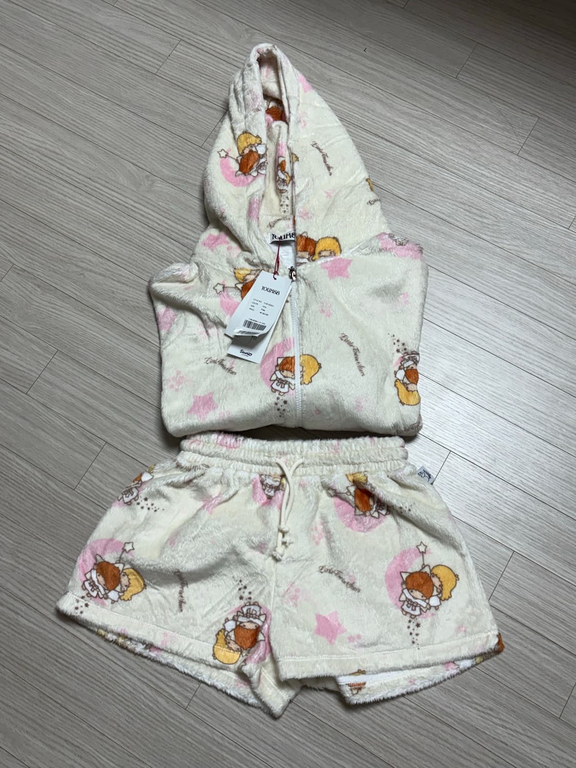 새상품) 유희 리틀트윈스타 후드 상하의 세트 셋업 상품이미지2