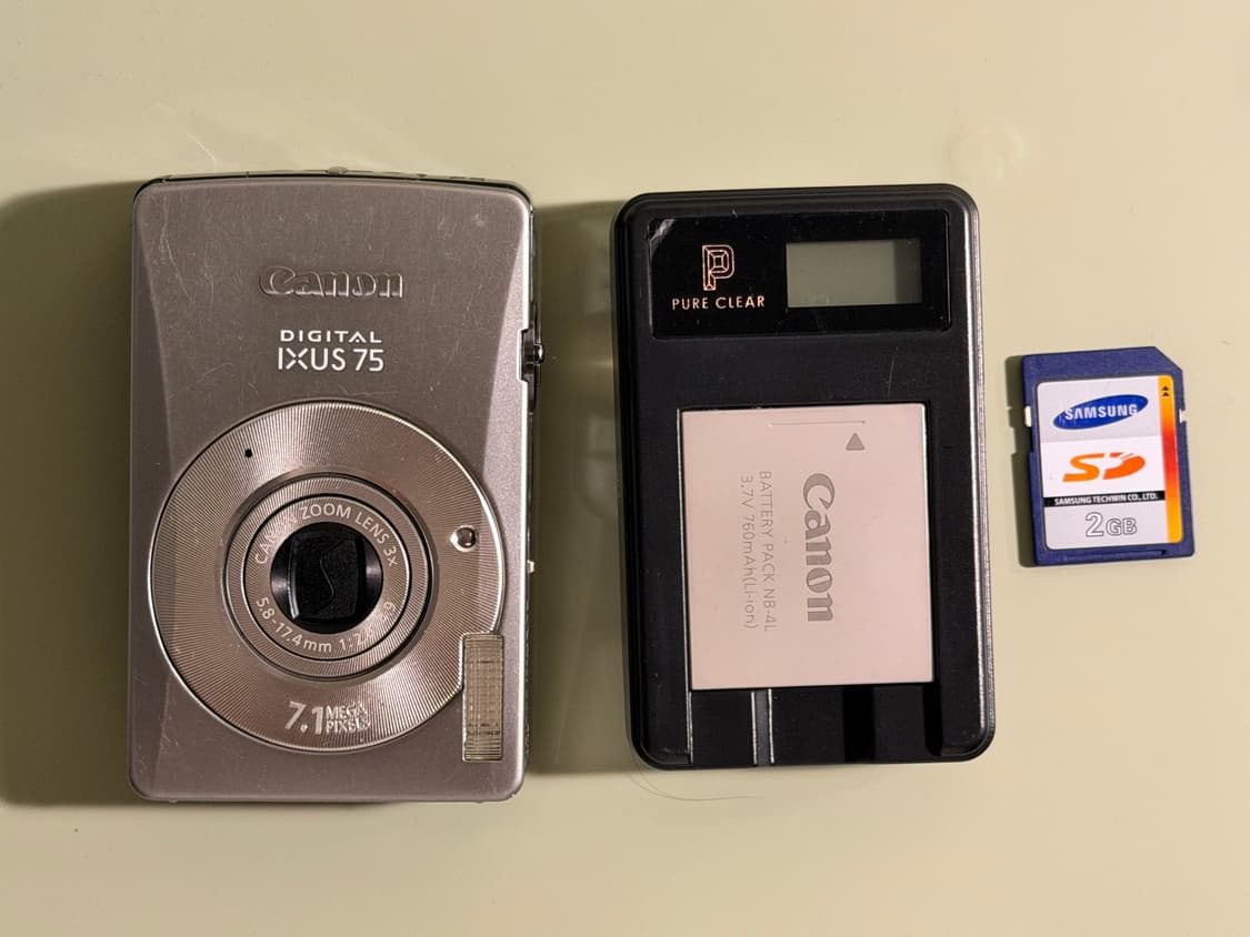 캐논 IXUS 75 디지털 카메라 상품이미지1