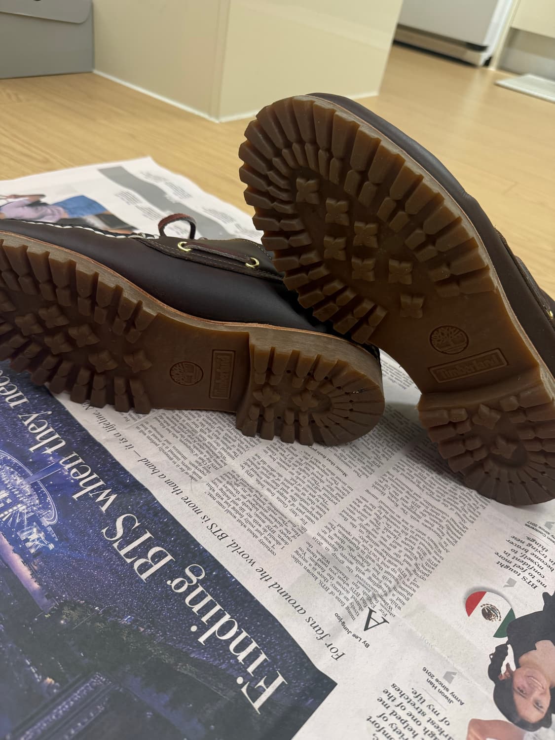 팀버랜드 클래식 3아이 보트슈즈 - 브라운 (270) 상품이미지3