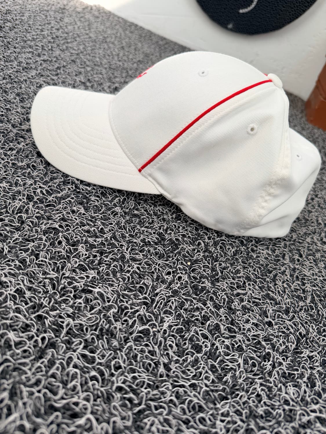 [Puma x Ferrari] 빈티지 화이트 레이싱 캡 (Official 상품이미지2