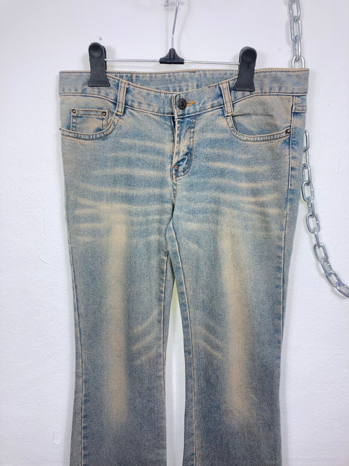 펀칭 부츠컷 데님팬츠 상품이미지3