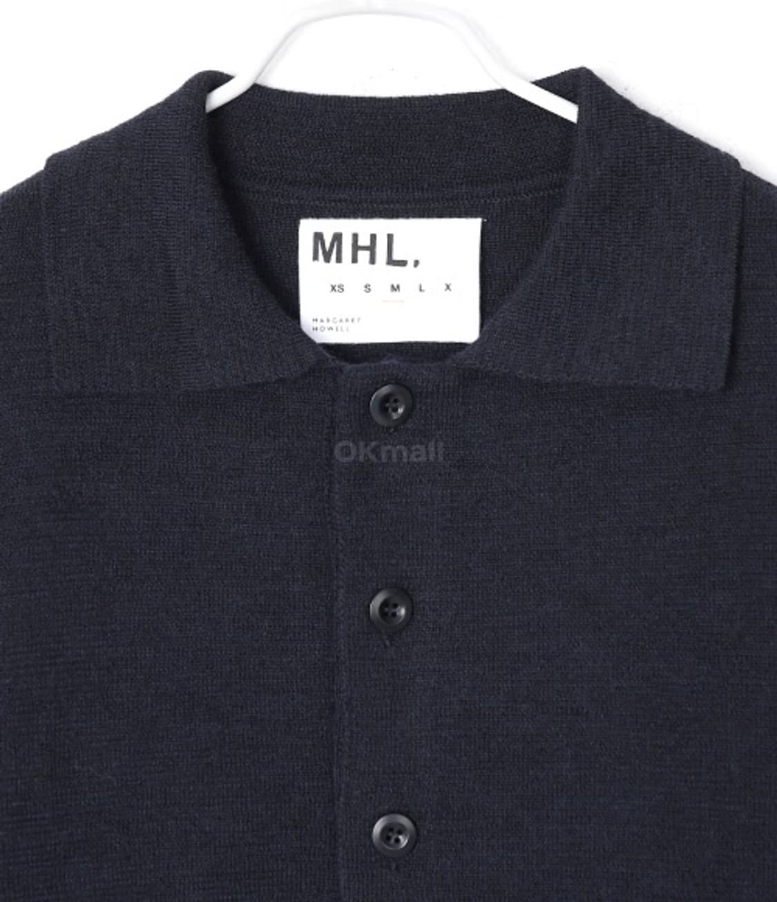 [XL] MHL Oversized Knitted Polo - Ink 상품이미지1
