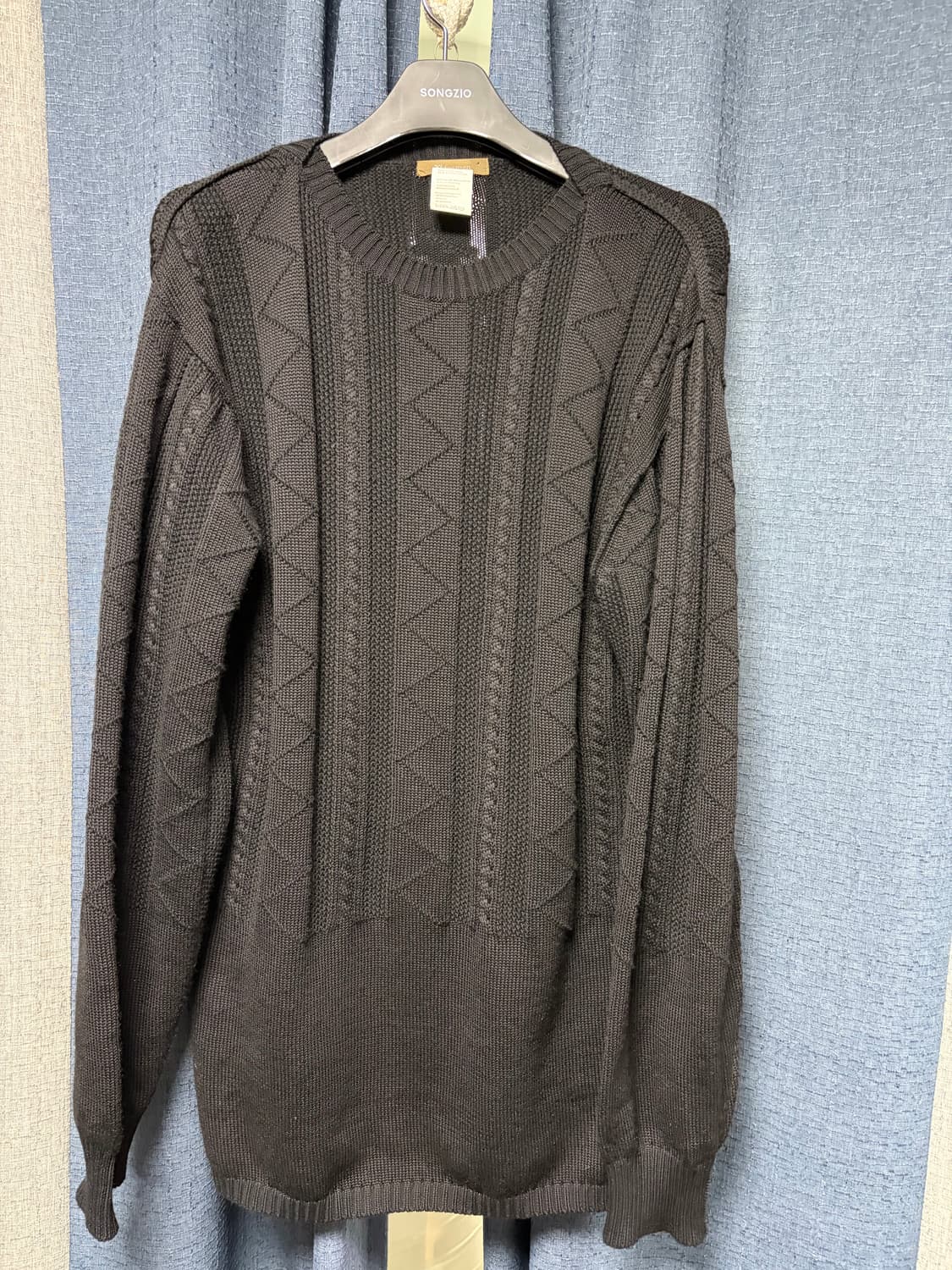 요지 야마모토 롱니트 상품이미지1