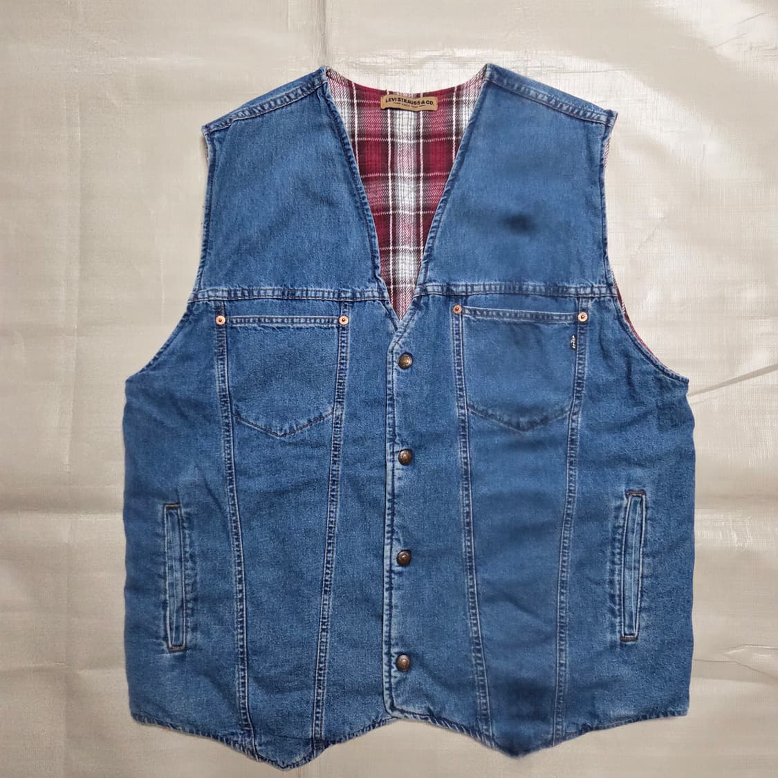 리바이스 리버시블 데님 베스트 상품이미지2